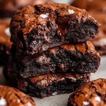 The BEST Fudgy Chewy Brookies