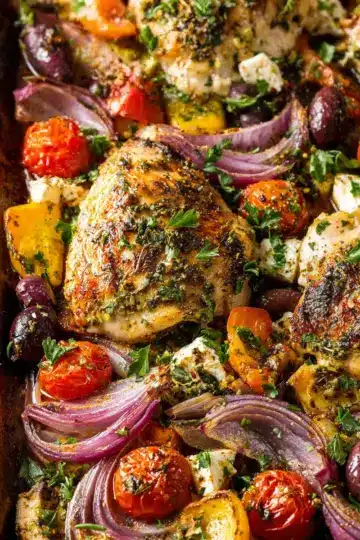 Greek Sheet-Pan Chicken