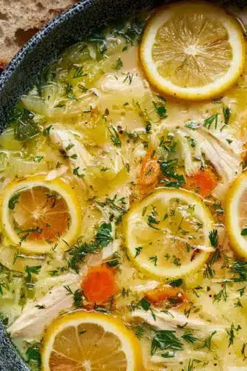 Greek Lemon Chicken Soup