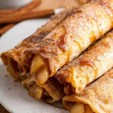Air Fryer Apple Pie Taquitos