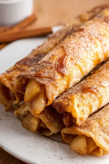 Air Fryer Apple Pie Taquitos
