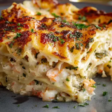 Seafood Lasagna