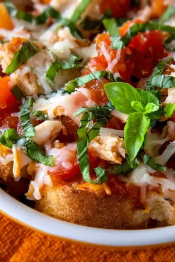Chicken Bruschetta Casserole