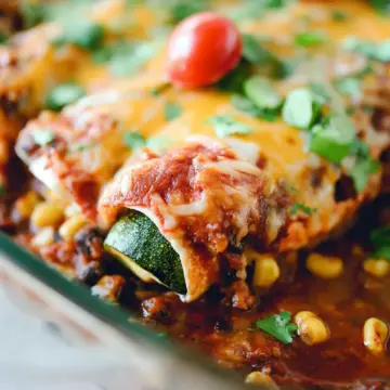 Zucchini Enchiladas