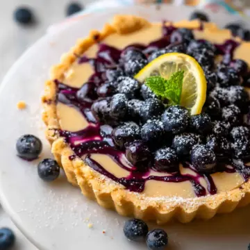 Lemon Blueberry Tart