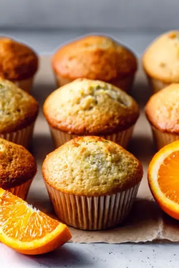 Orange Cardamom Muffins