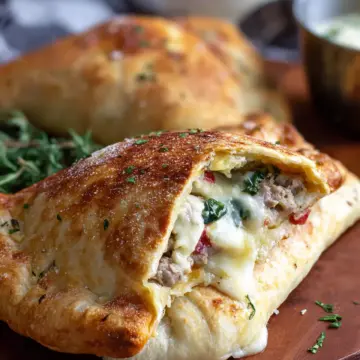 Air Fryer Calzone