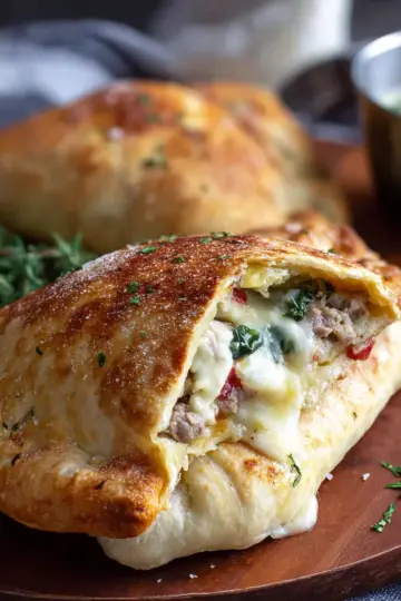 Air Fryer Calzone