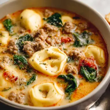 Sausage Tortellini Soup
