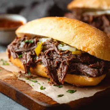 Tender Slow Cooker Italian Beef