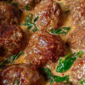 Low-Carb Spinach Turkey Meatballs