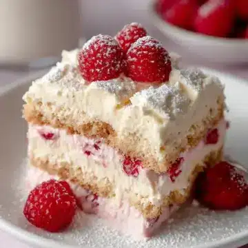 White Chocolate Raspberry Tiramisu
