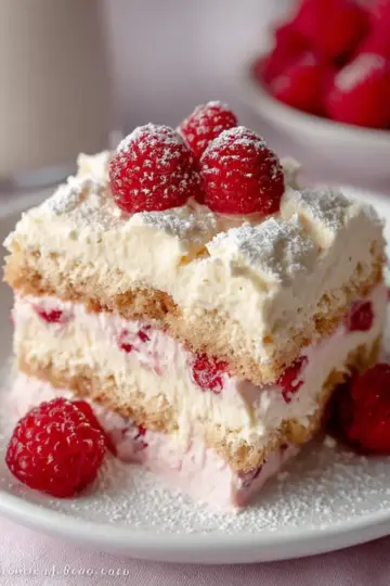 White Chocolate Raspberry Tiramisu