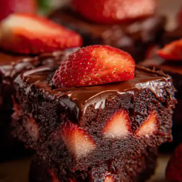 Strawberry Brownies