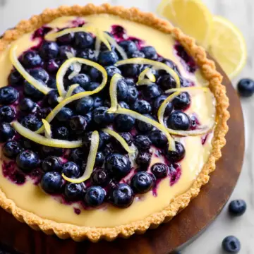 Lemon Blueberry Tart