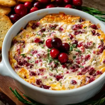 Baked Cranberry Cream Cheese Dip