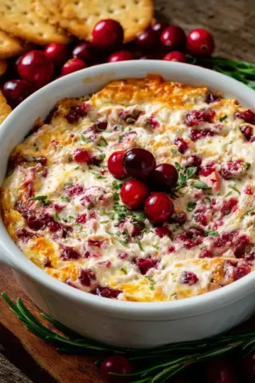 Baked Cranberry Cream Cheese Dip