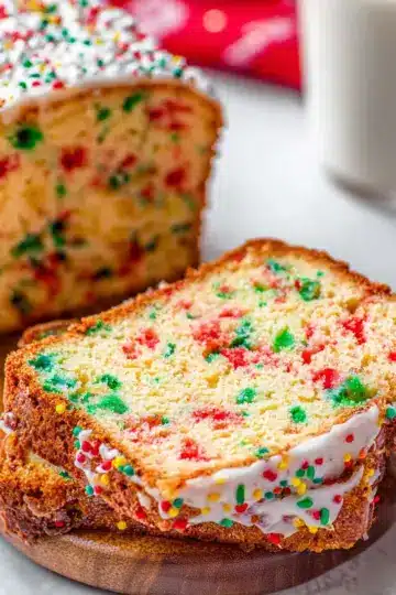 Easy Christmas Funfetti Bread Recipe