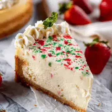 Sugar Cookie Cheesecake