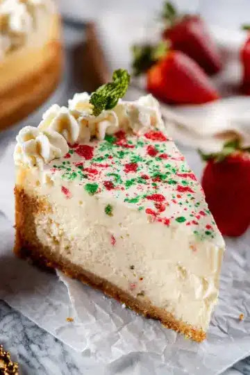 Sugar Cookie Cheesecake