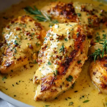 Creamy French Mustard Chicken
