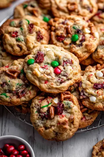 Christmas Kitchen Sink Cookies