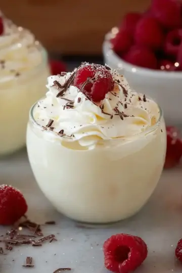 Two Ingredient White Chocolate Mousse