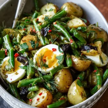 French-Style Potato and Green Bean Salad