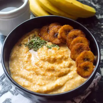 Yellow Plantain Porridge