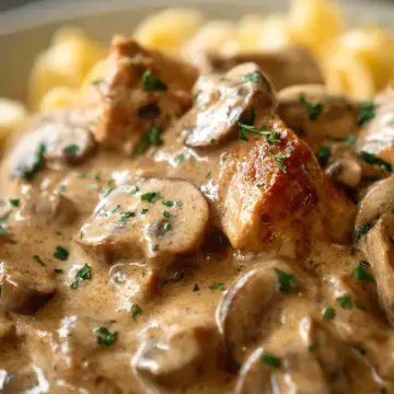 Chicken Stroganoff