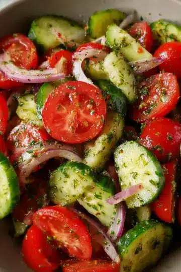 Cucumber Tomato Salad