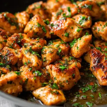 Garlic Butter Chicken Bites