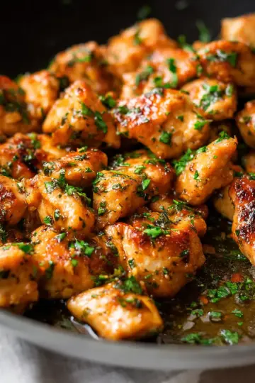 Garlic Butter Chicken Bites