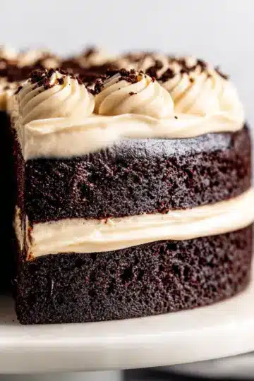 Guinness Chocolate Cake with Irish Buttercream