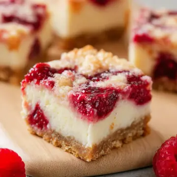 Raspberry Cheesecake Bars