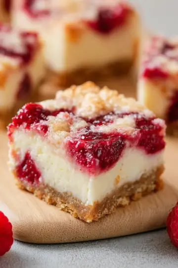 Raspberry Cheesecake Bars