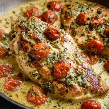 Creamy Pesto Chicken