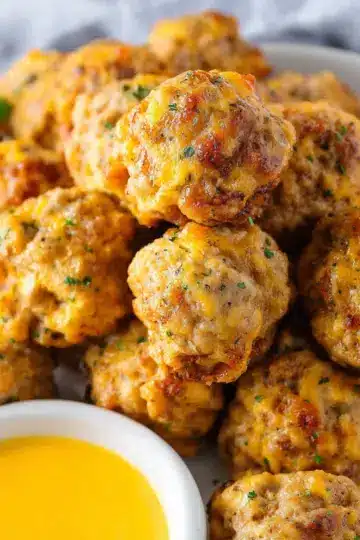 Cheddar Bay Sausage Balls