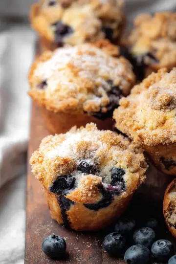 Blueberry Streusel Muffins