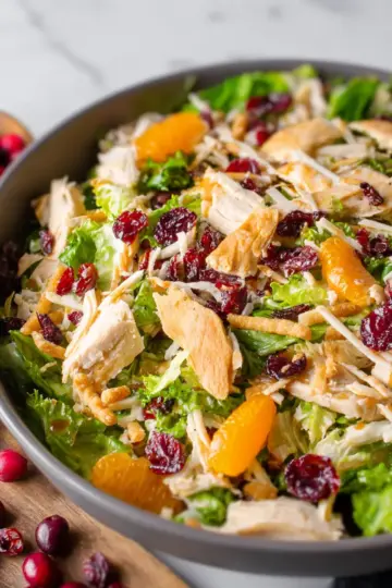 Asian Chicken Cranberry Salad