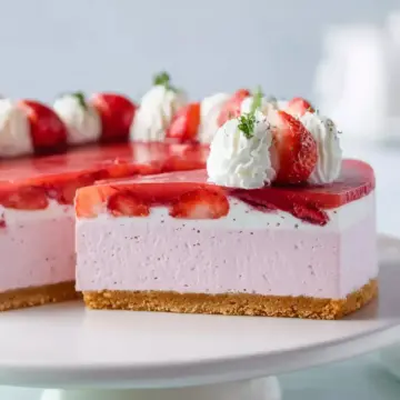Strawberry Mousse Cake