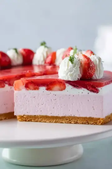 Strawberry Mousse Cake