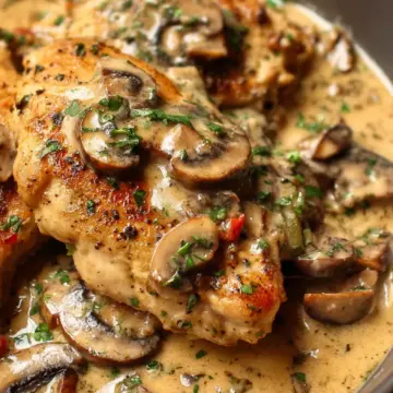 Creamy Mushroom Chicken