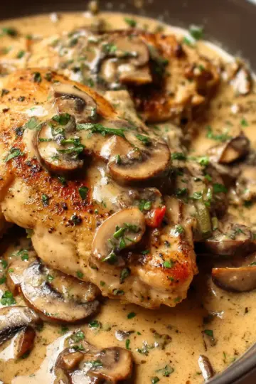 Creamy Mushroom Chicken