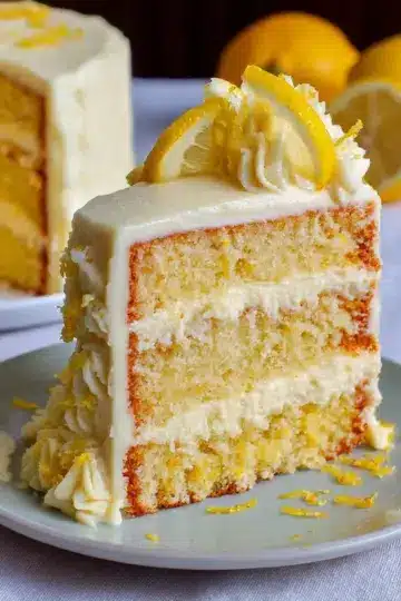 Lemon Velvet Cake