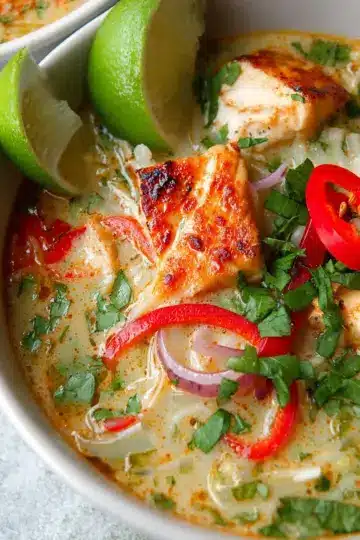 Coconut Lime Fish Soup