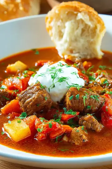 Authentic Hungarian Goulash