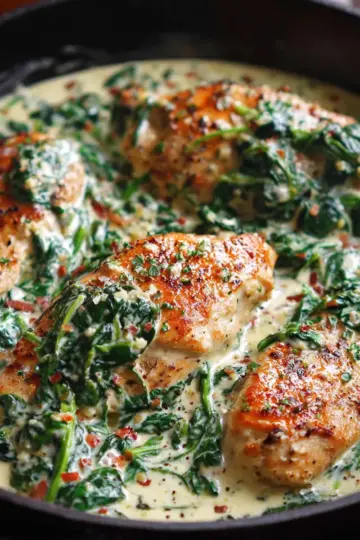 Creamy Spinach Chicken