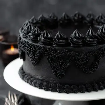 Spooky Black Velvet Cake Recipe