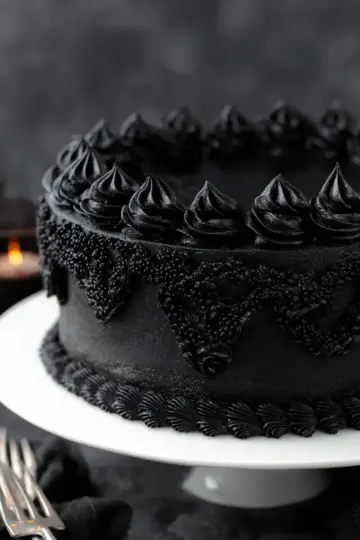 Spooky Black Velvet Cake Recipe